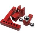 three-ball adjustable trailer arm trailer connector