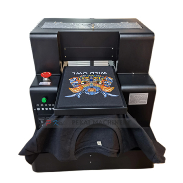 2022 Nieuwe 2in1 6 kleuren Flatbed T -shirt en cake -printer - A4 Size DTG &amp; Food Printer