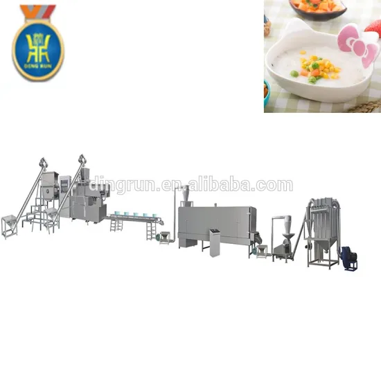 modified starch and nutritional flour processing line machine