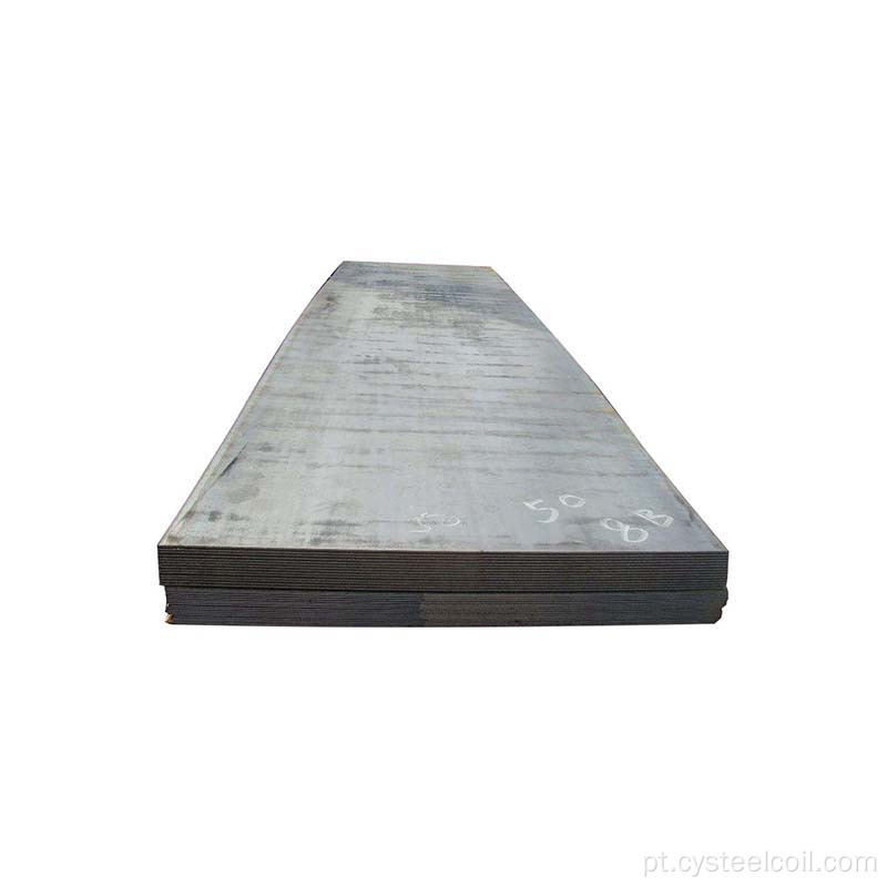 Placa de aço estrutural de carbono AISI SAE 1050