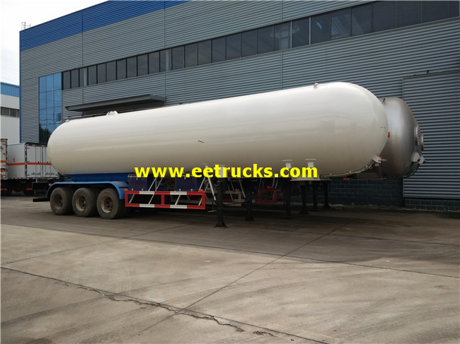 Tri-axle Propane Trailer Tanks