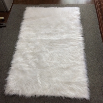 Adult Rectangular Faux Fur Rugs