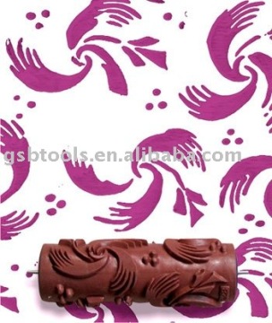 Soft pattern roller