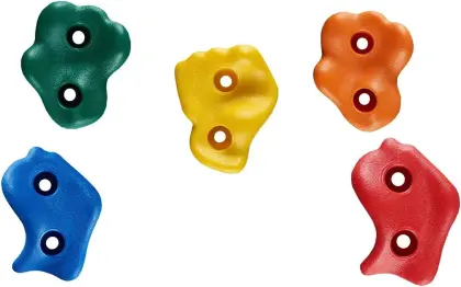 Climbing Rock Wall Stones 22-Piece Set for Kids Toy Swings