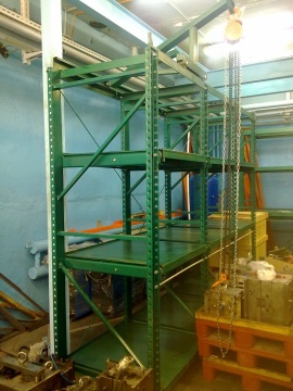 Drawer Racking for Mold Storage