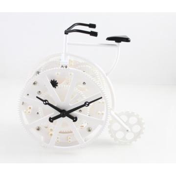 Relógio de mesa de engrenagem de bicicleta retro