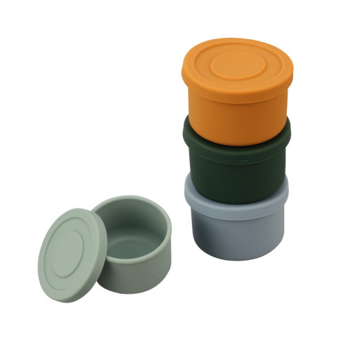 Silicone Food Storage Container Bento Box with Lid