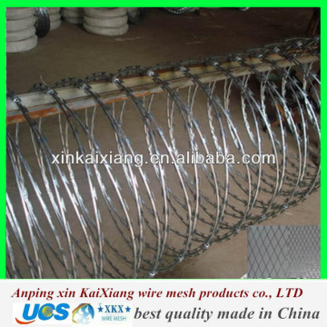 cheap razor barbed wire/galvanized barbed wire