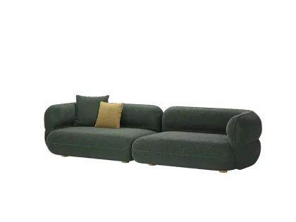 Tidal Curve Two-Seater Sofa