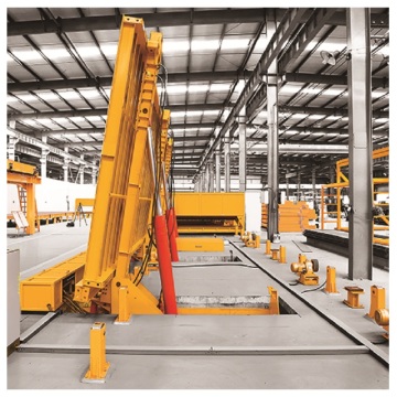 Vibrating Tables for Precast Concrete Molds and Mechanical Tilting