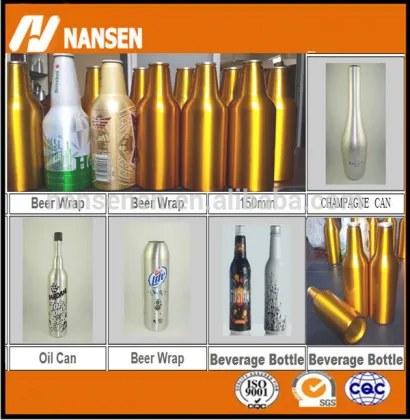 High Grade 2 Oz Aluminium Metal Wine Vodka Bottle Eco-friendly aluminum bottle for chivas whisky 750ml