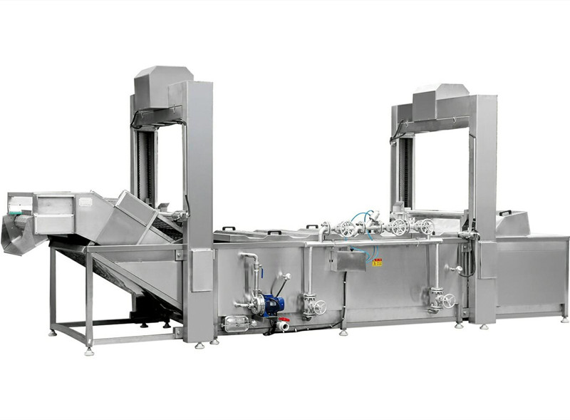 Industrial Continuous Blanching Machine For Food