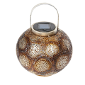 Outdoor wrought iron lantern ambience light