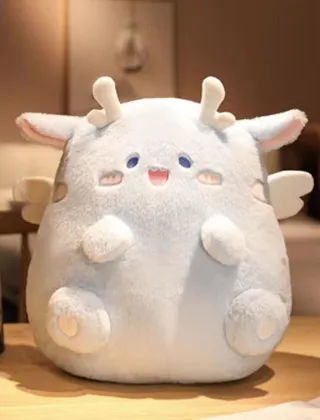 Chubby dragon stuffed animal
