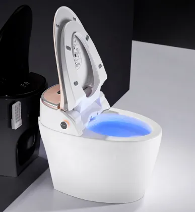 Rose Gold Siphon Flushing P-Tray Toilet