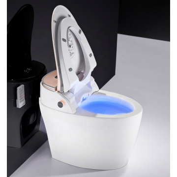 Rose Gold Siphon Flushing P-Tray Toilet