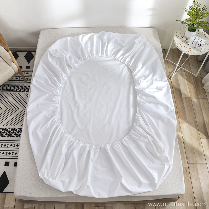 Waterproof Fitted Sheet Bed Cover Mattress Protector