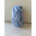 Acrylic polyester fancy yarn