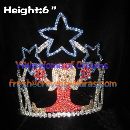 Wholesale Cheer Leader Beauty Crowns