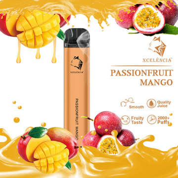 Gunnpod 2000 Puffs Fruit Flavors Disposable Vape Device