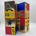 Cajas plegables de papel kraft rectangulares