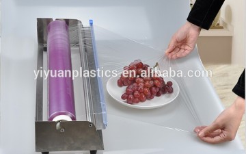 Cling film roll catering and household dispenser