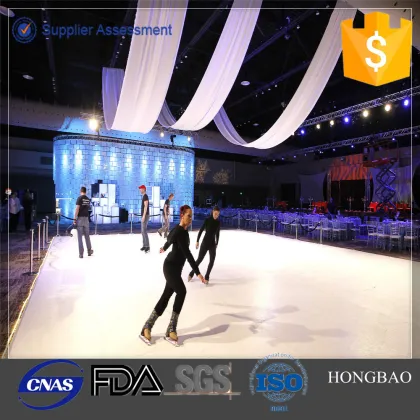 UHMWPE Skating Sheet/Synthetic Ice Panel To Build A Ice Skating Rink