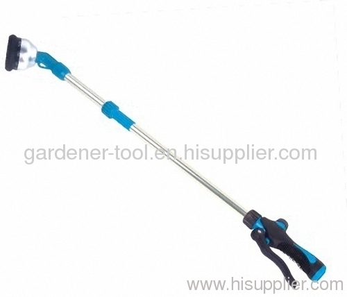 Plastic 10 Function Garden Water Wand With Valve For Water Garden 