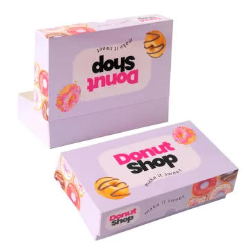 Eco-Friendly Custom Printed Dessert Packaging Boxes