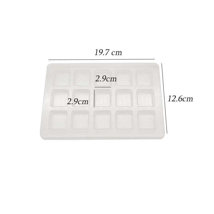 Customized PET Clear Plastic Chocolate Blister Tray Pckaging