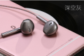 Wired In Ear Headphone Headphone Iphone dengan Mikrofon