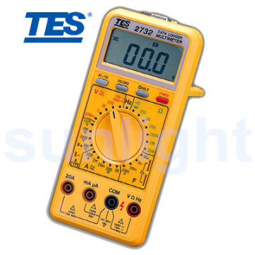 TES-2732A Industrial Multimeter with RS232 Datalogger