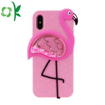 Hoge kwaliteit fantastische flamingo&#39;s zachte siliconen telefoonhoes