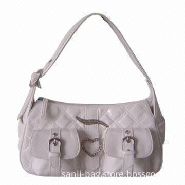 Leather Tote Bag, Made of Crocodile PU Leather Material, Available in Various Colors
