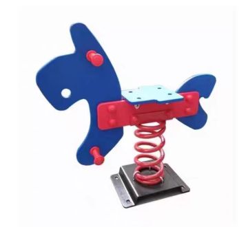 Customizable Kindergarten Playground Equipment: Rocking Horses and Seesaws for Communities