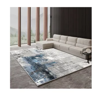 Modern Large Pink Cream Rugs for Living Room Décor