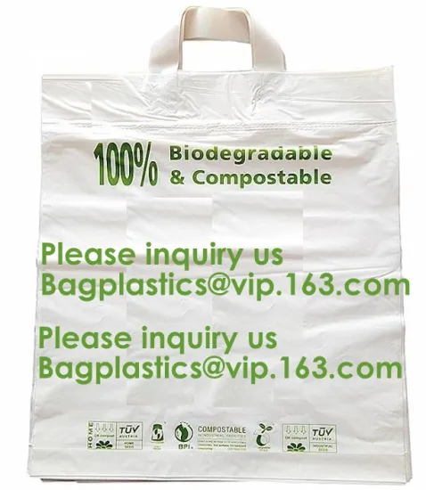 Reueuable plant yard waste, food waste, organics, Reducing soil erosion, Biodegradable compost bags, PLA+PBAT+CORN STARCH SACKS