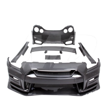 2017 Ver Nismo Style Half Carbon Fiber Body Kits for 2008-2016 Nissan GTR R35