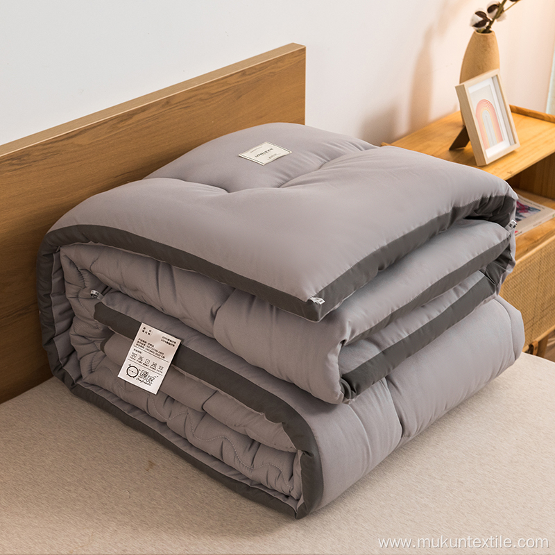 Grey hotel goose down fill feather duvet inner