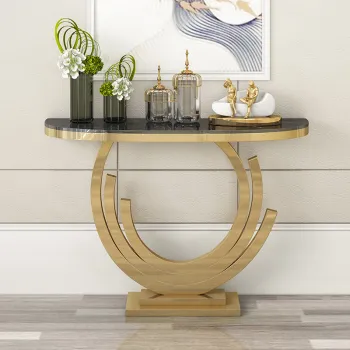 Modern Simple Marble Home Porch Lobby Table