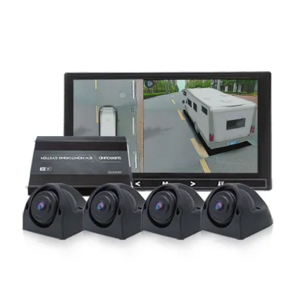360 Degree 3D Panoramic Car Camera for Trucks, Buses, and Motorhomes with Full HD 1080p