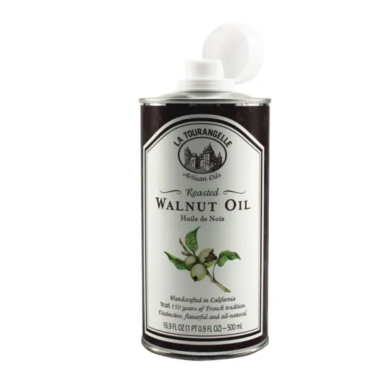 Roasted Walnut Oil Tin Metal Box for Promotion