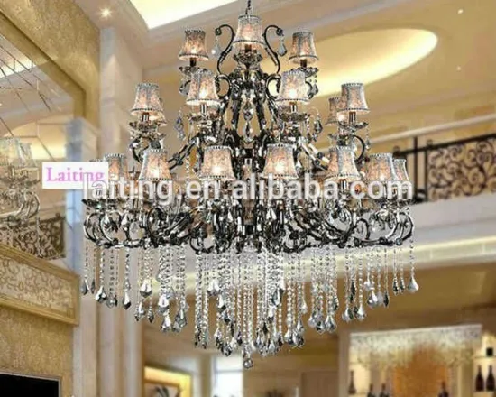 black big chandelier lighting for hotel lobby,decorative chandelier