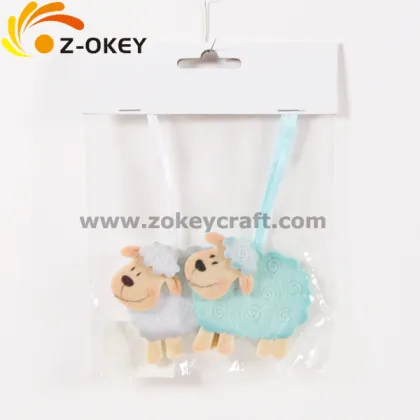 Lovely sheep felt decoration www alibaba com