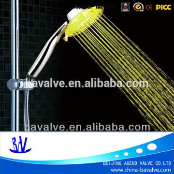 2015 fashion led shower heads,heated shower head