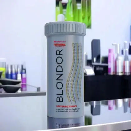 Super Fading Professional Cosmetics Blue Hair Bleaching Powder