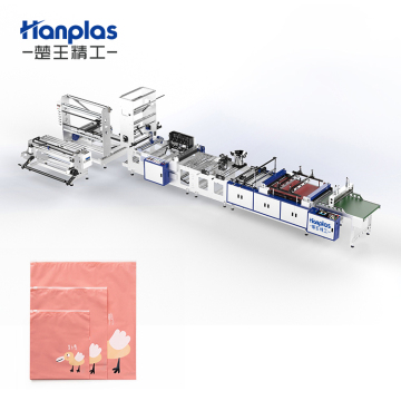 HP-ZA Hanplas Automatic Household Biodegradable Ziplock Pouch Making Machine