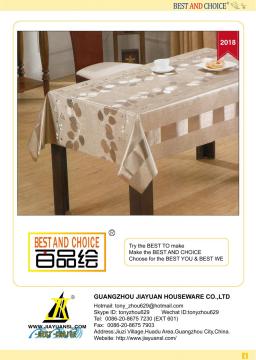 Best and Choice Vinyl tablecloths by rolls