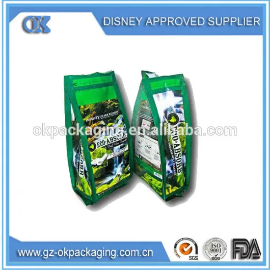 2015 alibaba laminated plastic pillow bag