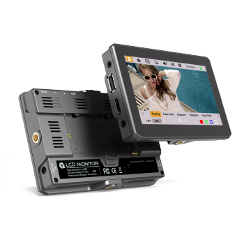 T5 기술, 풀 HD, HDMI 2.0, HDR 및 3D LUT의 HD 5 인치 터치 카메라 모니터